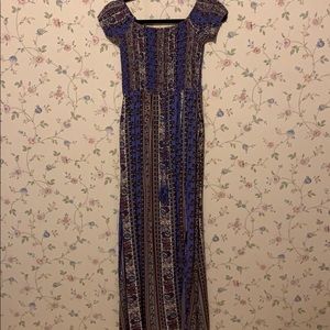 Long Off The Shoulder Maxi Dress
